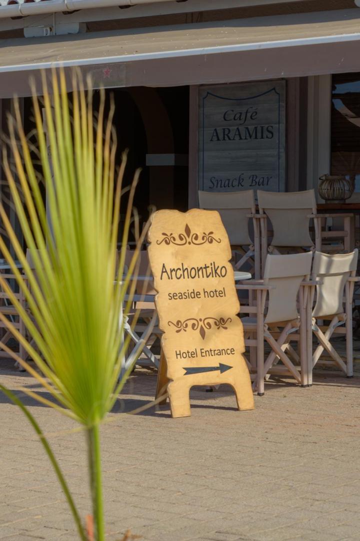 Archontiko Seaside Hotel Платаньяс Экстерьер фото