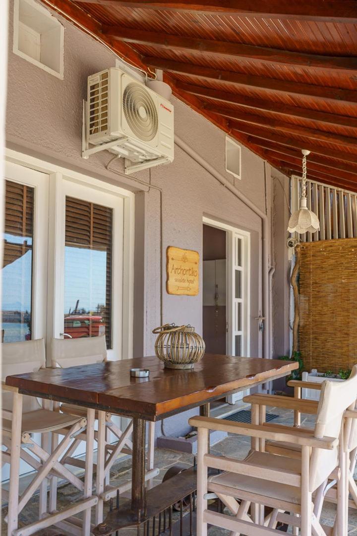 Archontiko Seaside Hotel Платаньяс Экстерьер фото