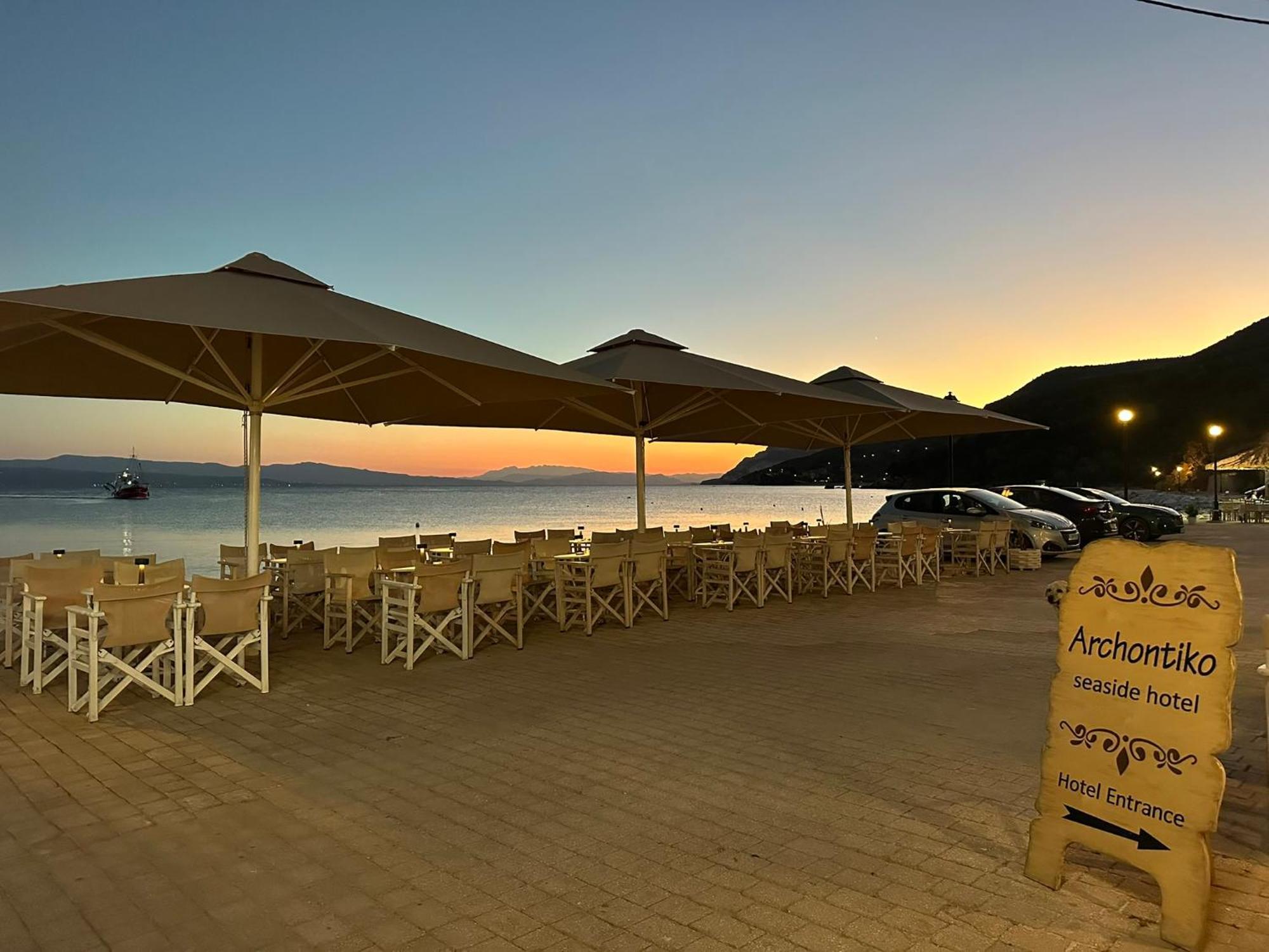 Archontiko Seaside Hotel Платаньяс Экстерьер фото
